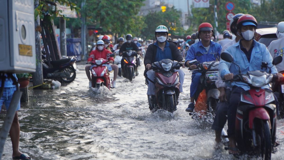 Mưa lớn liên tục trong những ngày cuối tháng 7