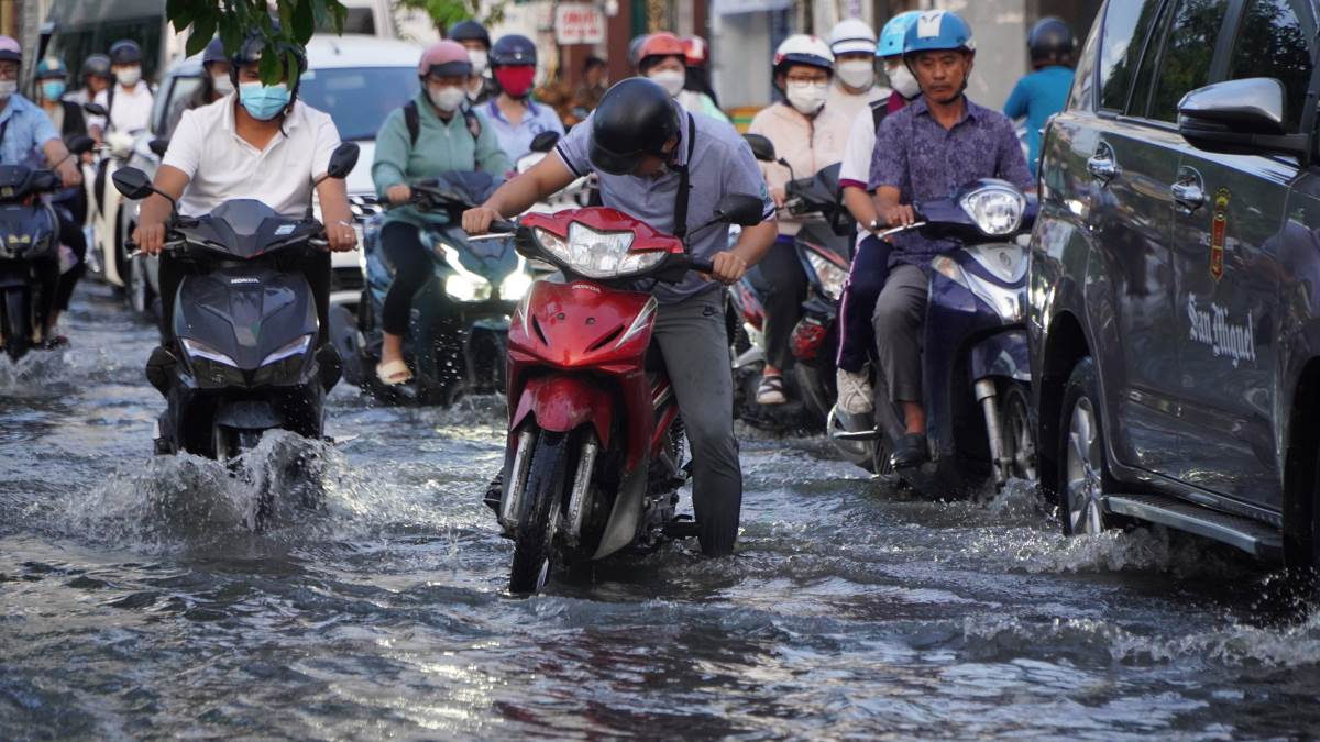 Diễn biến đợt mưa lớn tại các tỉnh Nam Bộ