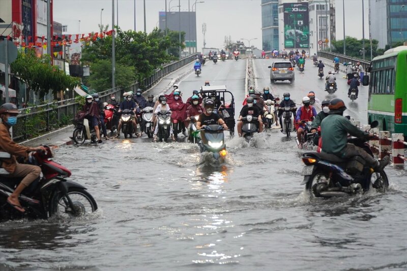 Dự báo mưa gia tăng ở Nam Bộ vào ngày cuối tuần